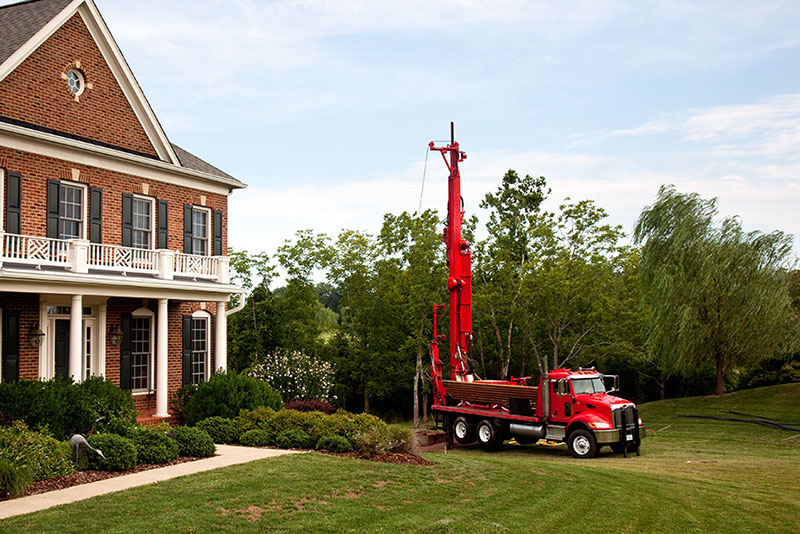 Pinckney Well Drilling & Geothermal | Coastal areas of SC and GA | well drilling rig in yard